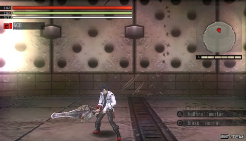Gods Eater Burst screenshot 3 for PSP